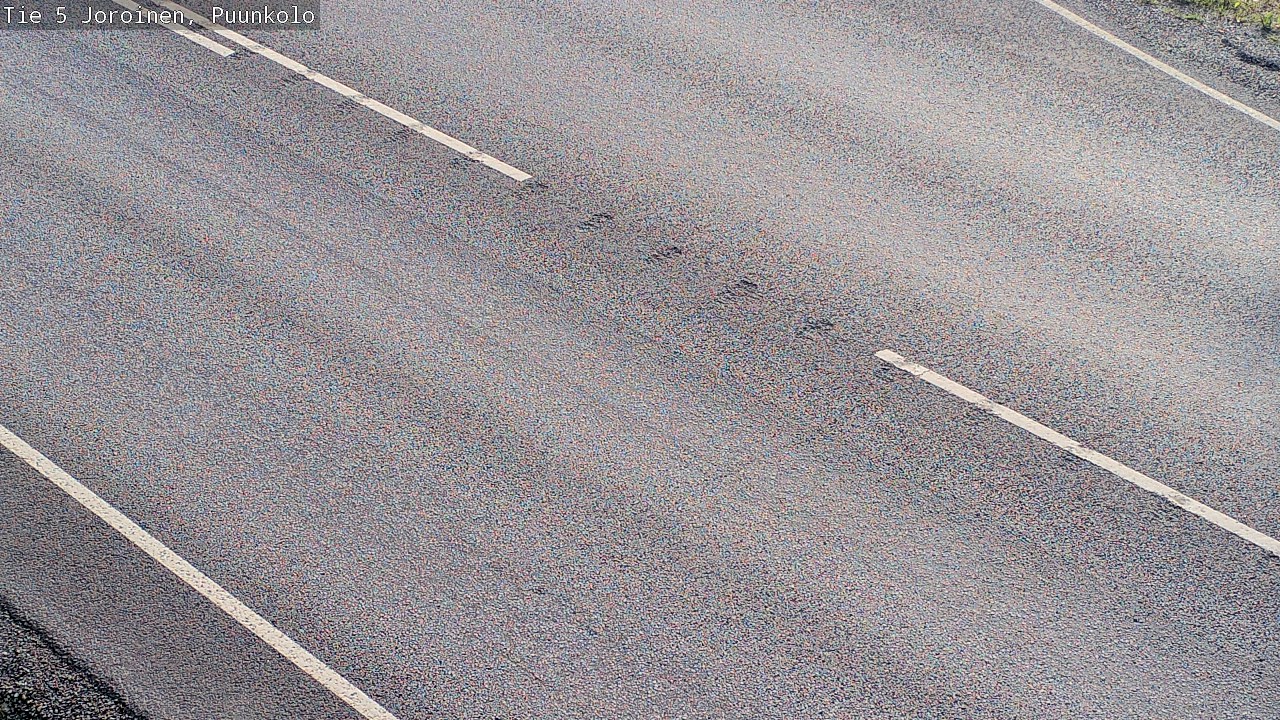 Weather Camera Image Road 5 Joroinen, Puunkolo, Joroinen, Pohjois-Savo