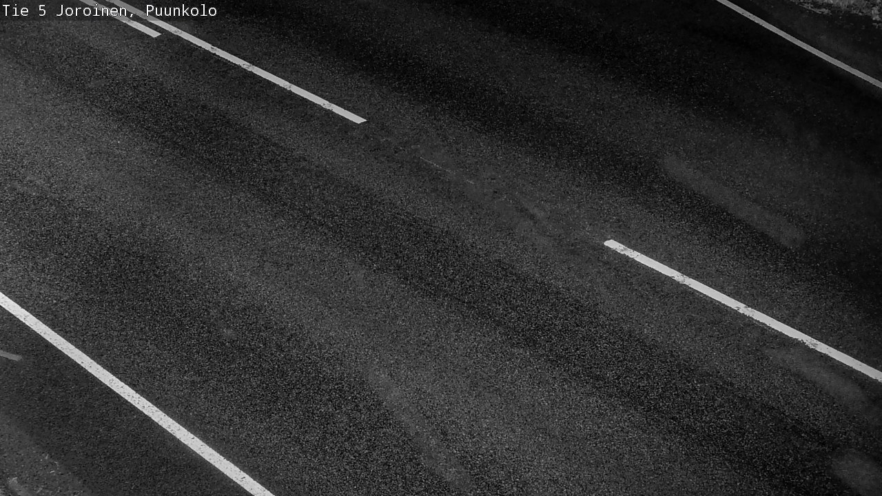 Weather Camera Image Road 5 Joroinen, Puunkolo, Joroinen, Pohjois-Savo
