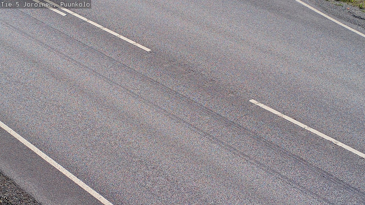 Weather Camera Image Road 5 Joroinen, Puunkolo, Joroinen, Pohjois-Savo
