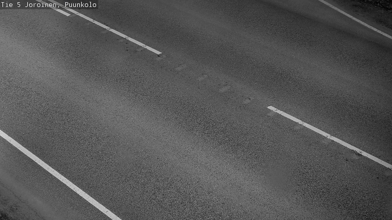 Weather Camera Image Road 5 Joroinen, Puunkolo, Joroinen, Pohjois-Savo