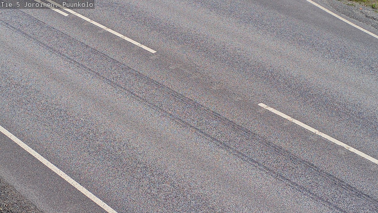 Weather Camera Image Väg 5 Joirois, Puunkolo, Joroinen, Pohjois-Savo