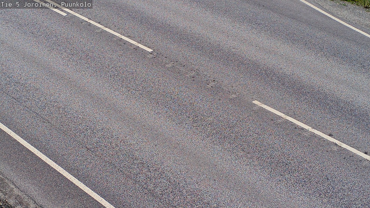 Weather Camera Image Road 5 Joroinen, Puunkolo, Joroinen, Pohjois-Savo