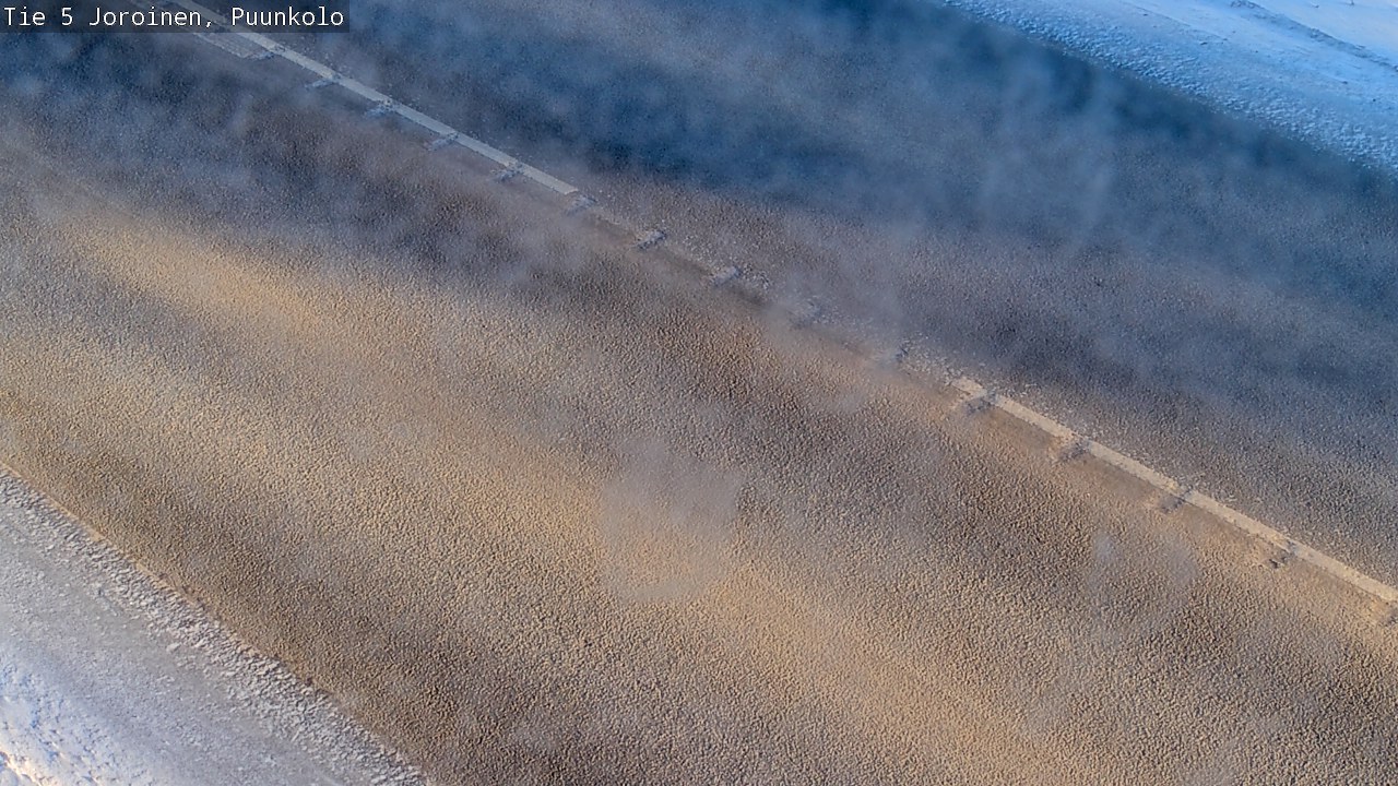 Weather Camera Image Väg 5 Joirois, Puunkolo, Joroinen, Pohjois-Savo