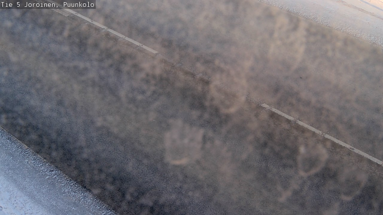 Weather Camera Image Väg 5 Joirois, Puunkolo, Joroinen, Pohjois-Savo