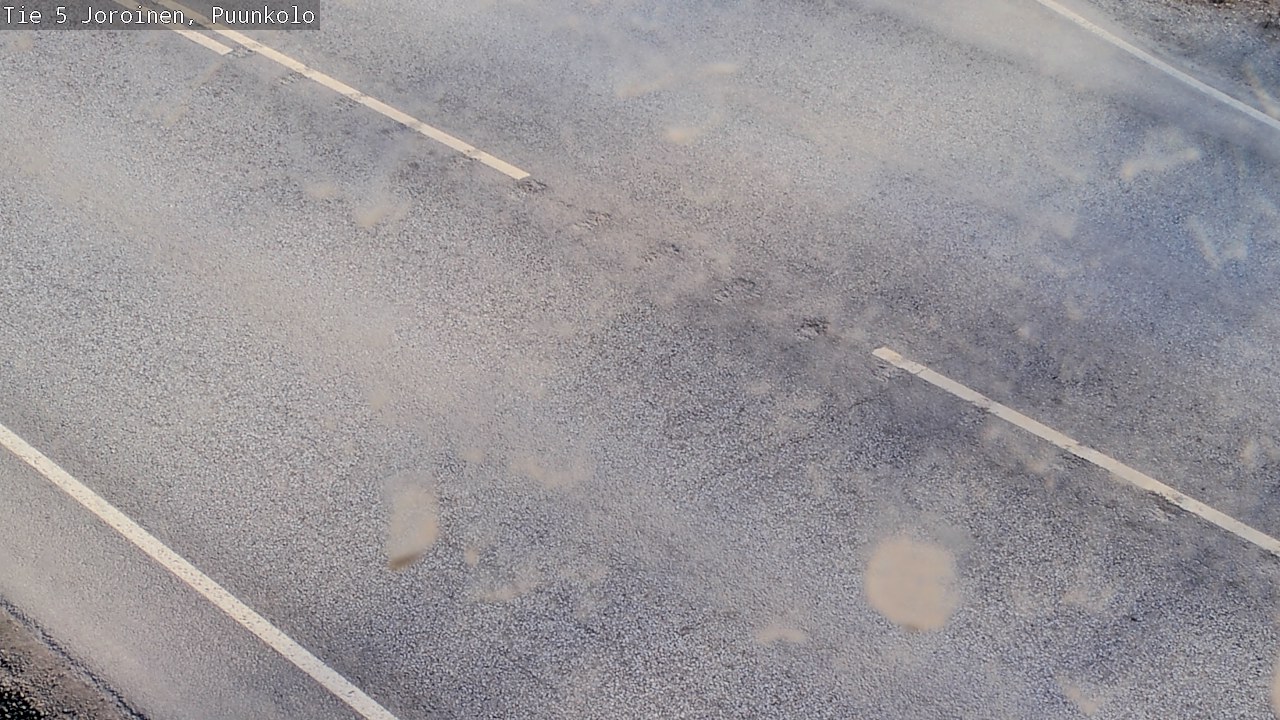Weather Camera Image Road 5 Joroinen, Puunkolo, Joroinen, Pohjois-Savo