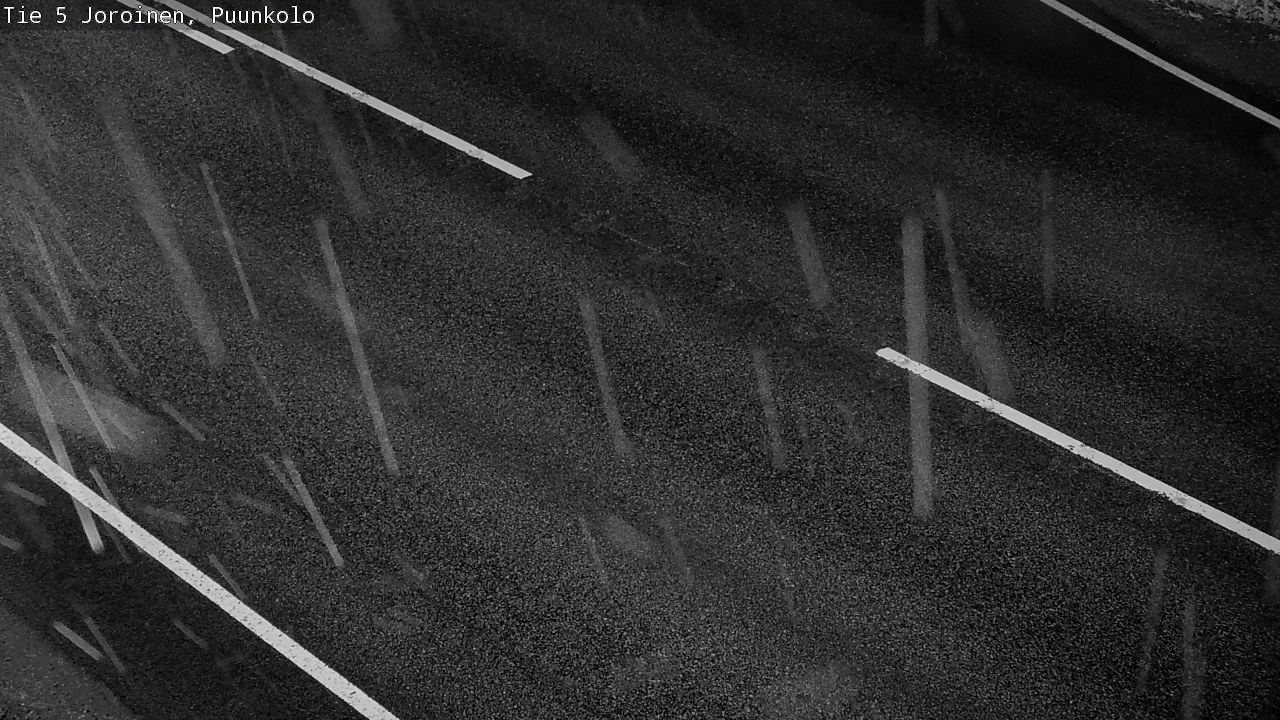 Weather Camera Image Road 5 Joroinen, Puunkolo, Joroinen, Pohjois-Savo