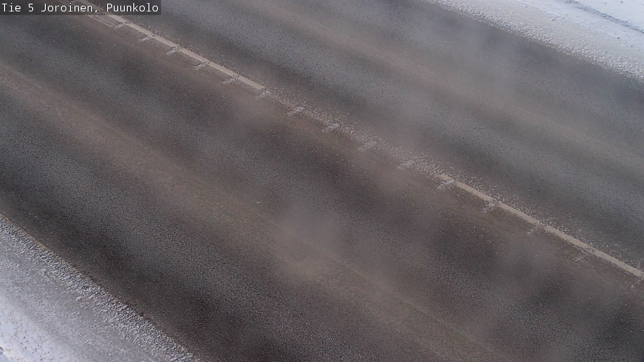 Weather Camera Image Väg 5 Joirois, Puunkolo, Joroinen, Pohjois-Savo