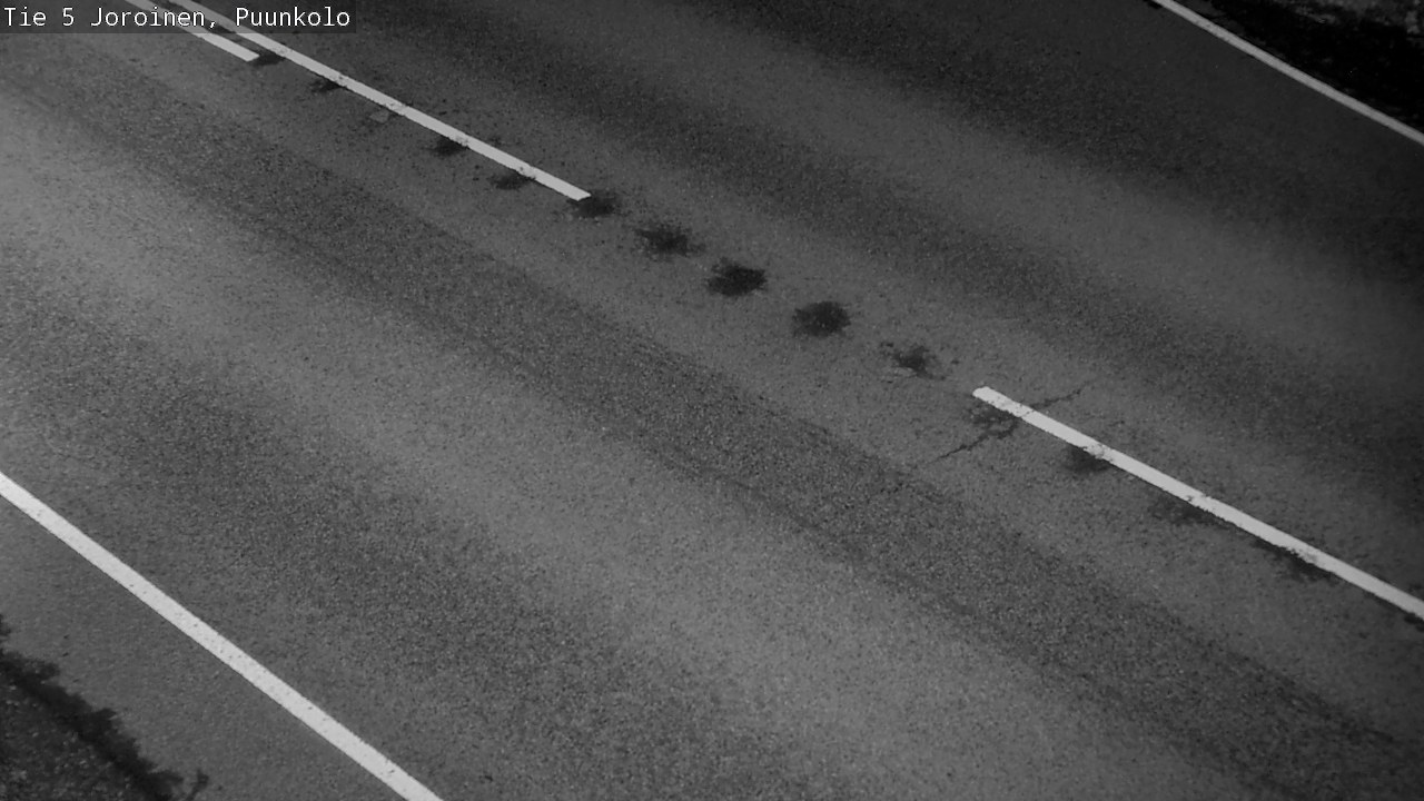 Weather Camera Image Road 5 Joroinen, Puunkolo, Joroinen, Pohjois-Savo