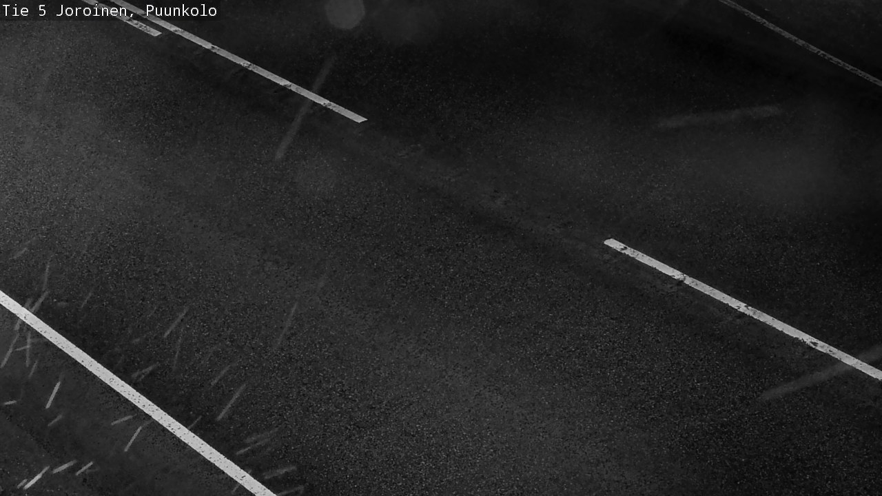 Weather Camera Image Road 5 Joroinen, Puunkolo, Joroinen, Pohjois-Savo