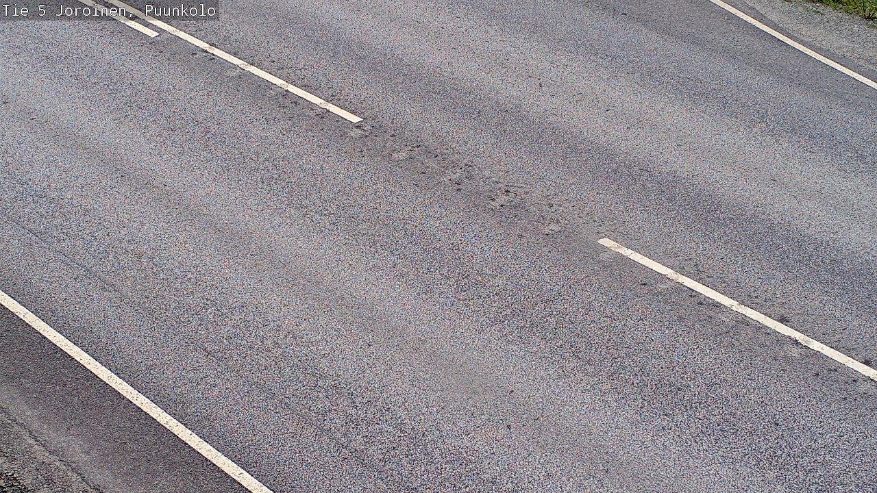 Weather Camera Image Road 5 Joroinen, Puunkolo, Joroinen, Pohjois-Savo
