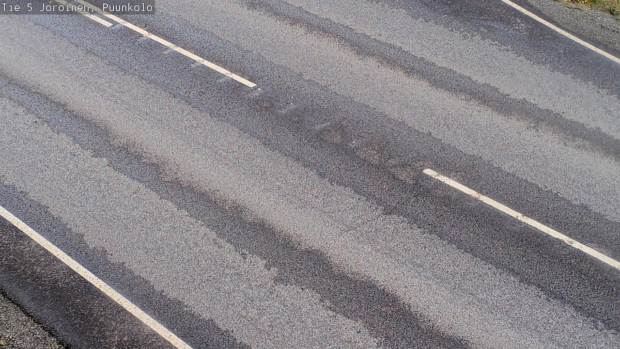 Weather Camera Image Road 5 Joroinen, Puunkolo, Joroinen, Pohjois-Savo