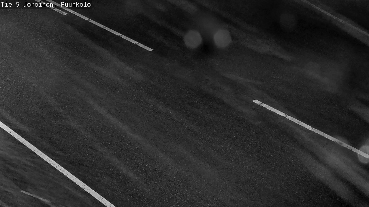 Weather Camera Image Road 5 Joroinen, Puunkolo, Joroinen, Pohjois-Savo