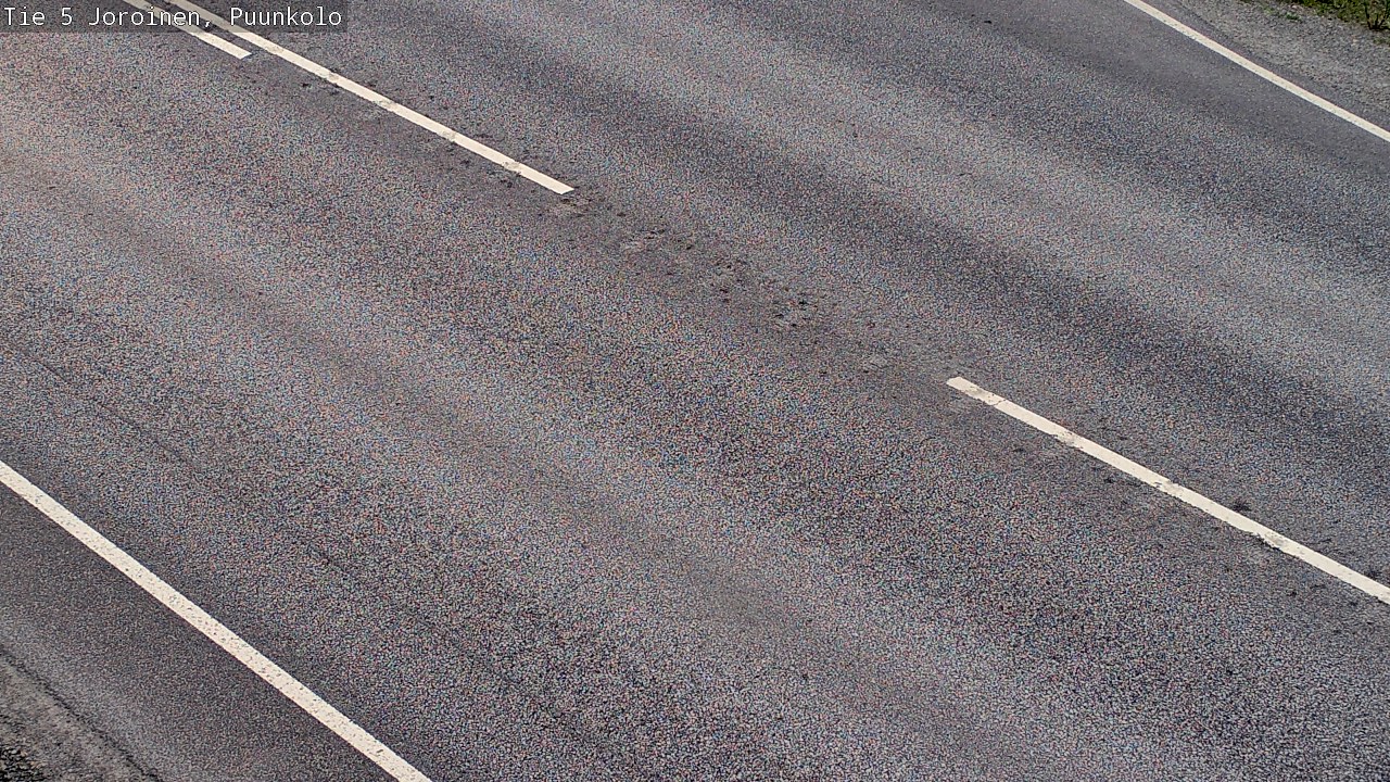 Weather Camera Image Road 5 Joroinen, Puunkolo, Joroinen, Pohjois-Savo
