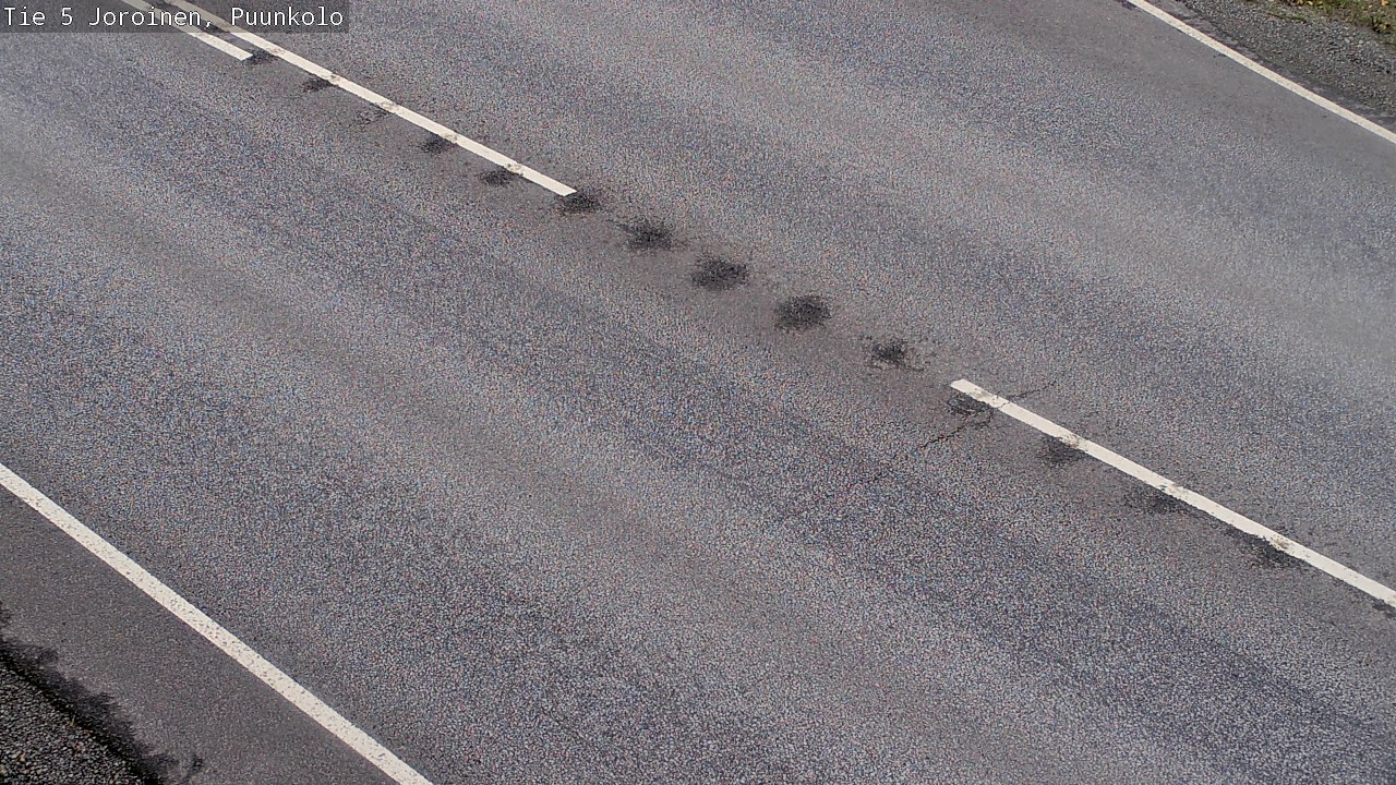 Weather Camera Image Road 5 Joroinen, Puunkolo, Joroinen, Pohjois-Savo