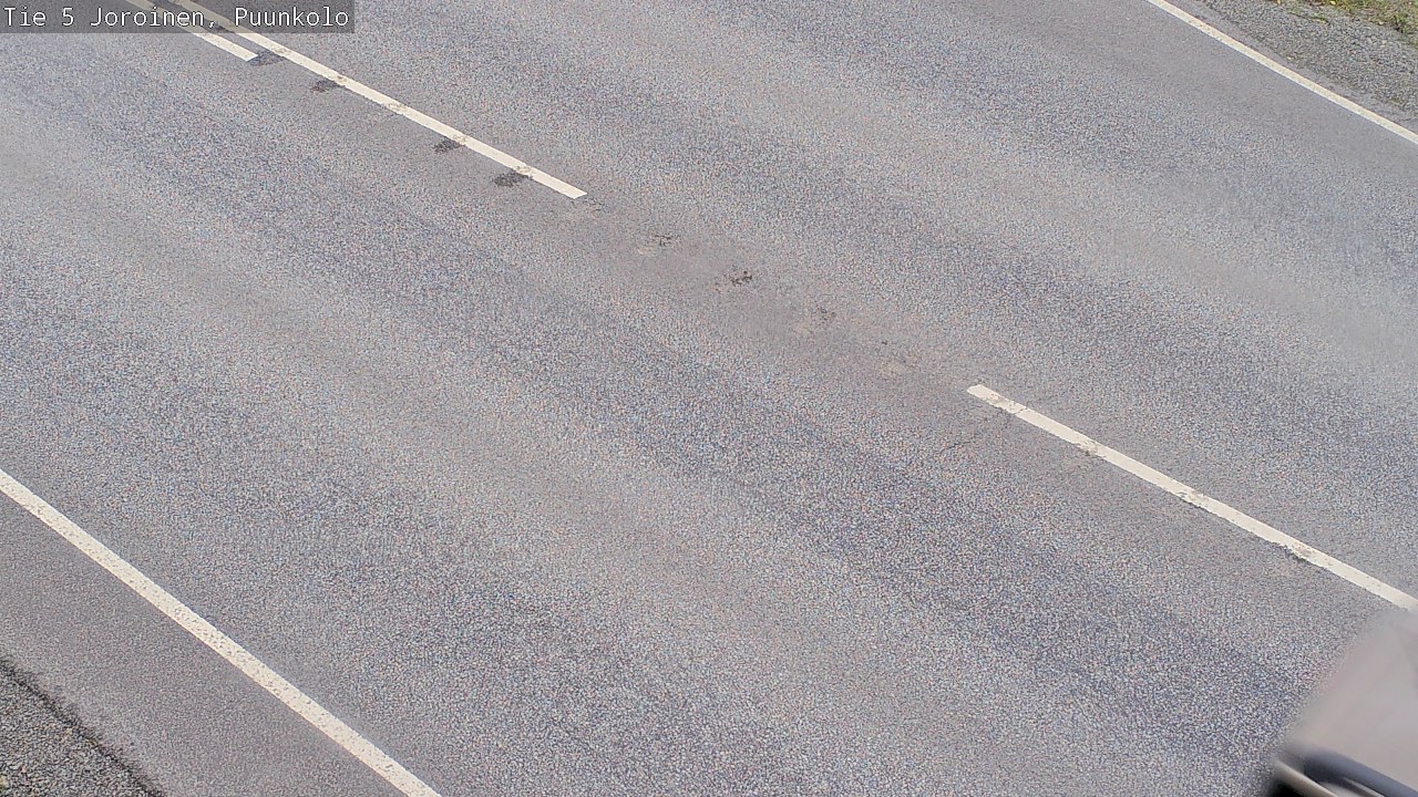 Weather Camera Image Väg 5 Joirois, Puunkolo, Joroinen, Pohjois-Savo