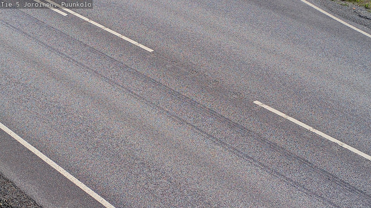 Weather Camera Image Väg 5 Joirois, Puunkolo, Joroinen, Pohjois-Savo