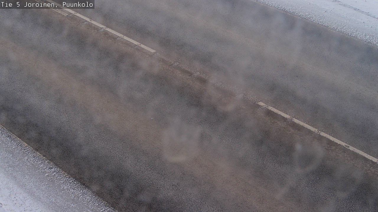 Weather Camera Image Väg 5 Joirois, Puunkolo, Joroinen, Pohjois-Savo