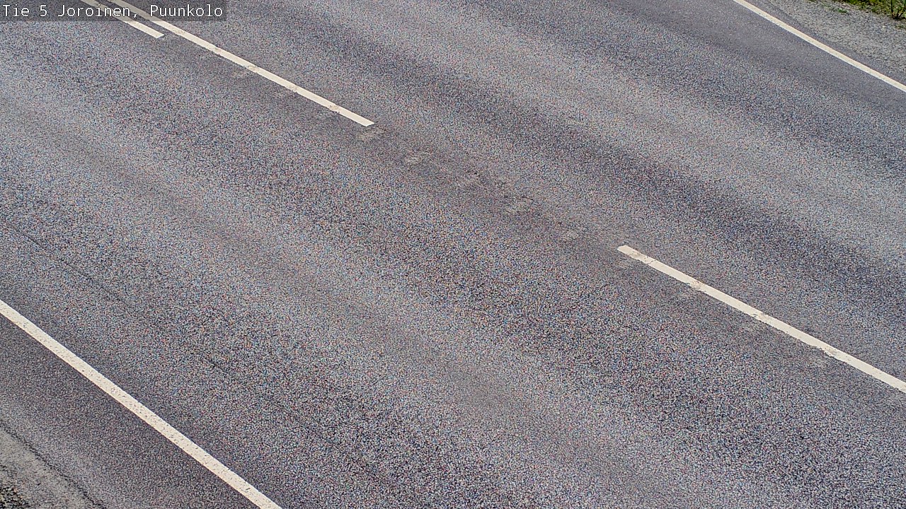 Weather Camera Image Road 5 Joroinen, Puunkolo, Joroinen, Pohjois-Savo