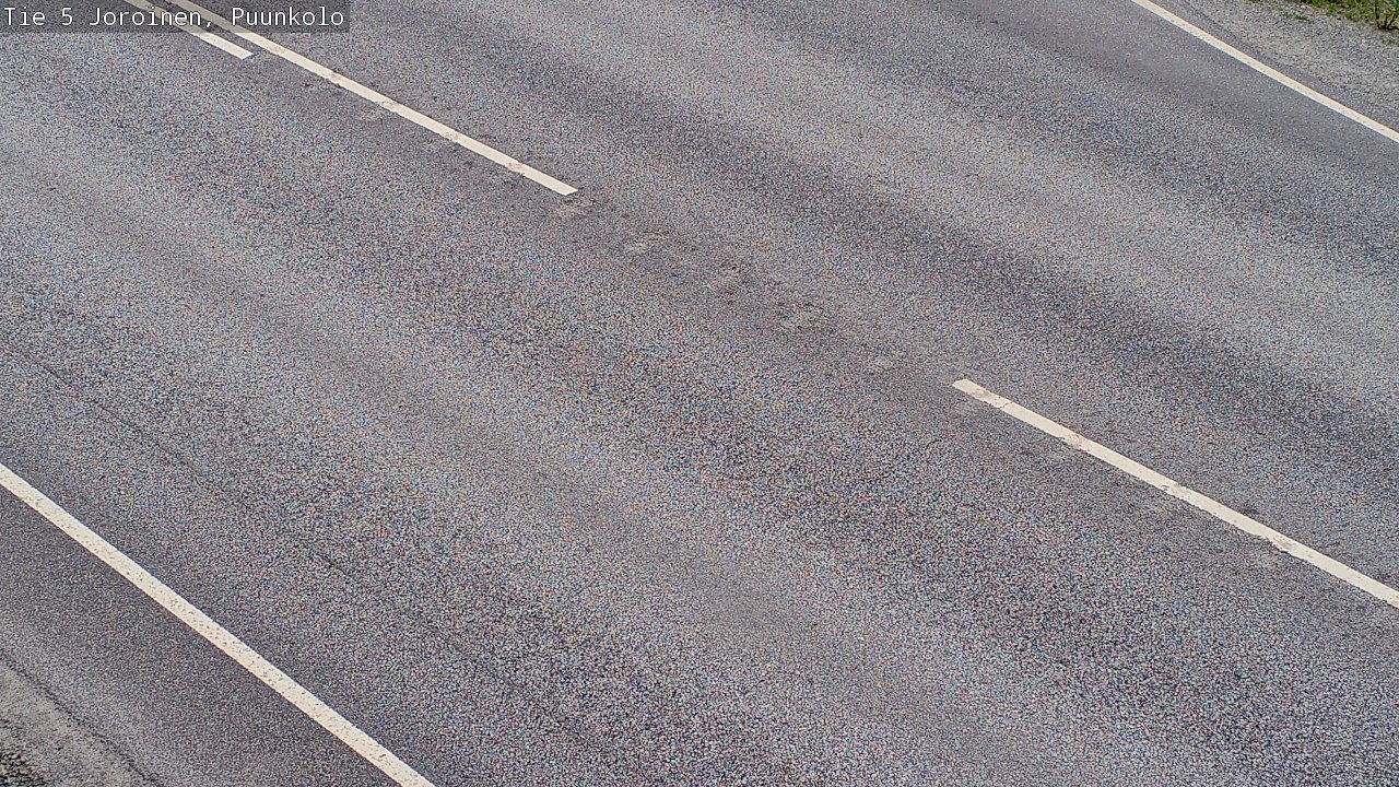 Weather Camera Image Road 5 Joroinen, Puunkolo, Joroinen, Pohjois-Savo
