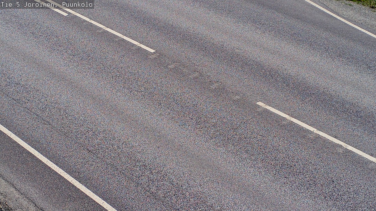 Weather Camera Image Road 5 Joroinen, Puunkolo, Joroinen, Pohjois-Savo