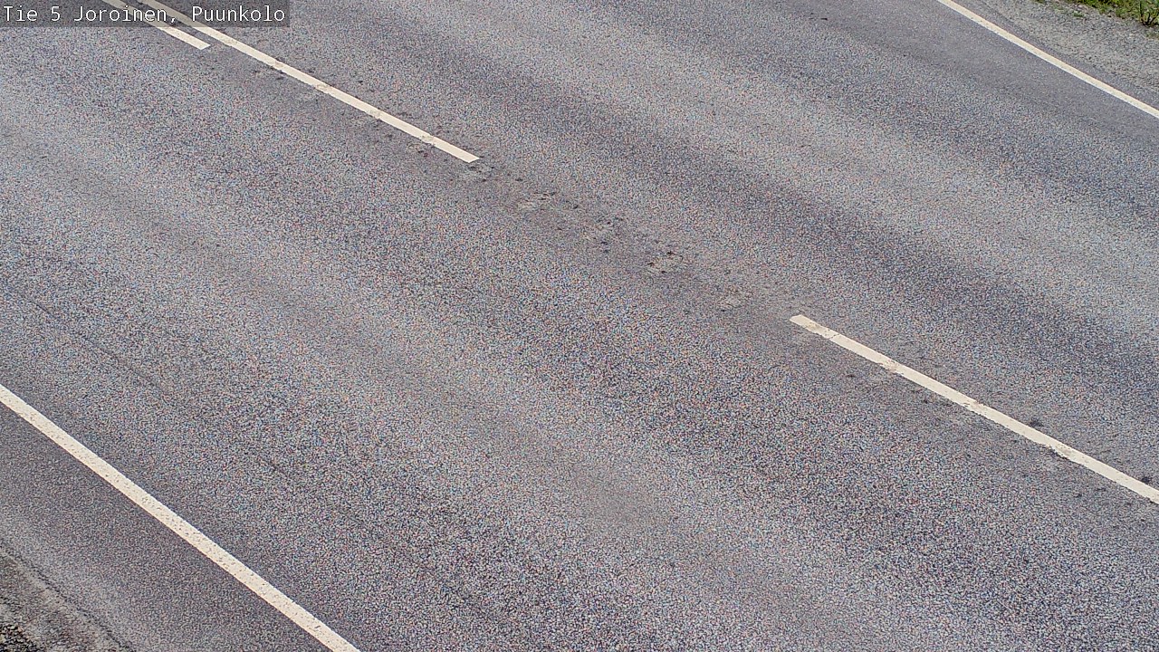 Weather Camera Image Road 5 Joroinen, Puunkolo, Joroinen, Pohjois-Savo