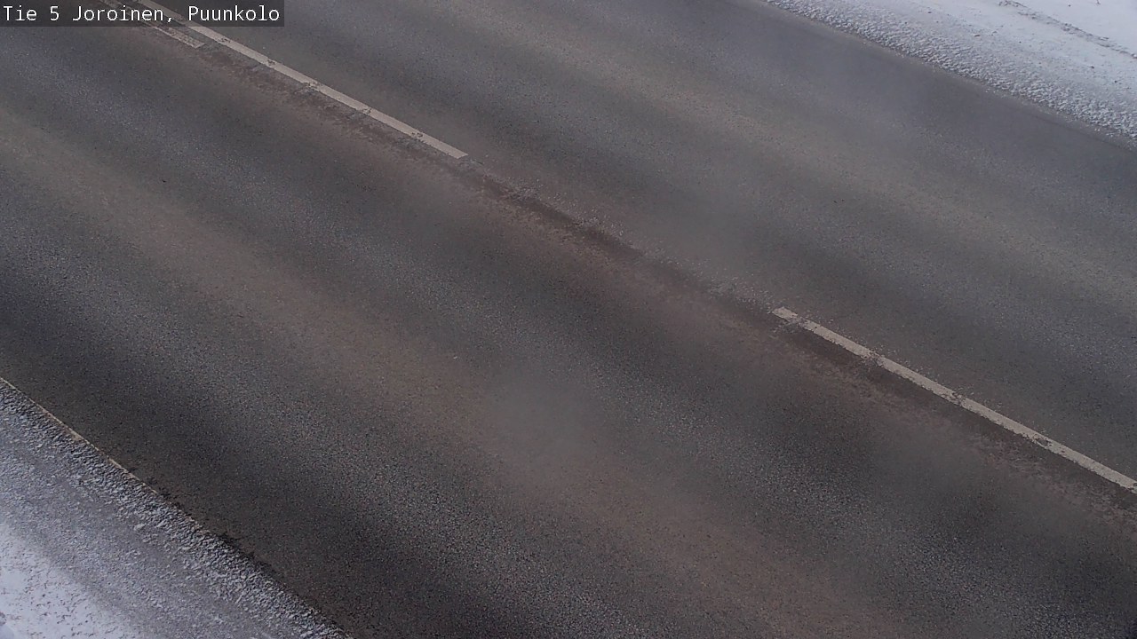 Weather Camera Image Väg 5 Joirois, Puunkolo, Joroinen, Pohjois-Savo