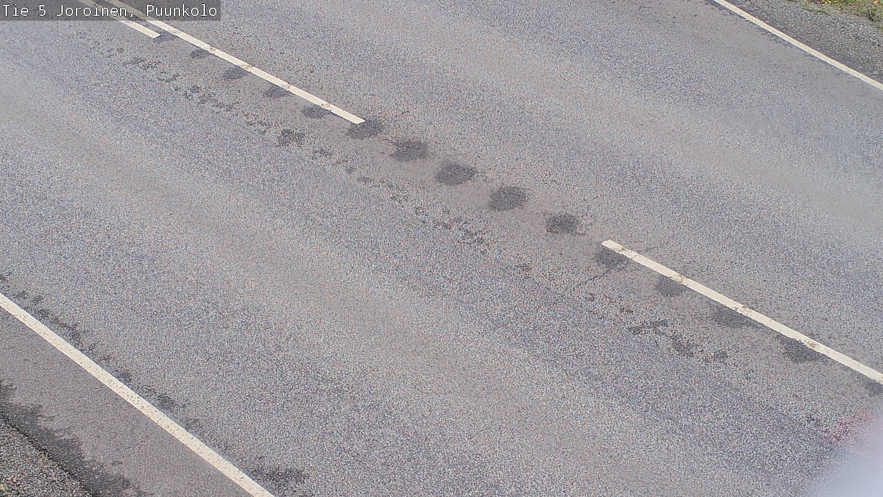 Weather Camera Image Road 5 Joroinen, Puunkolo, Joroinen, Pohjois-Savo