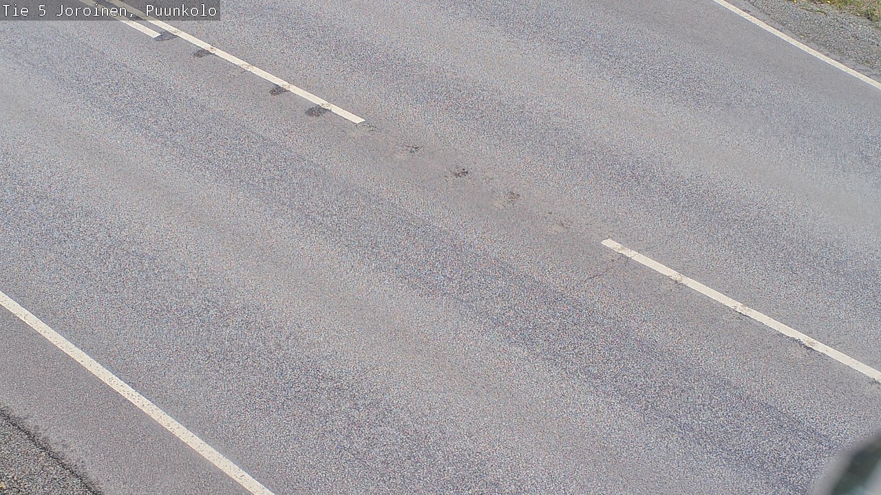 Weather Camera Image Väg 5 Joirois, Puunkolo, Joroinen, Pohjois-Savo