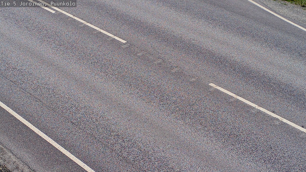 Weather Camera Image Road 5 Joroinen, Puunkolo, Joroinen, Pohjois-Savo