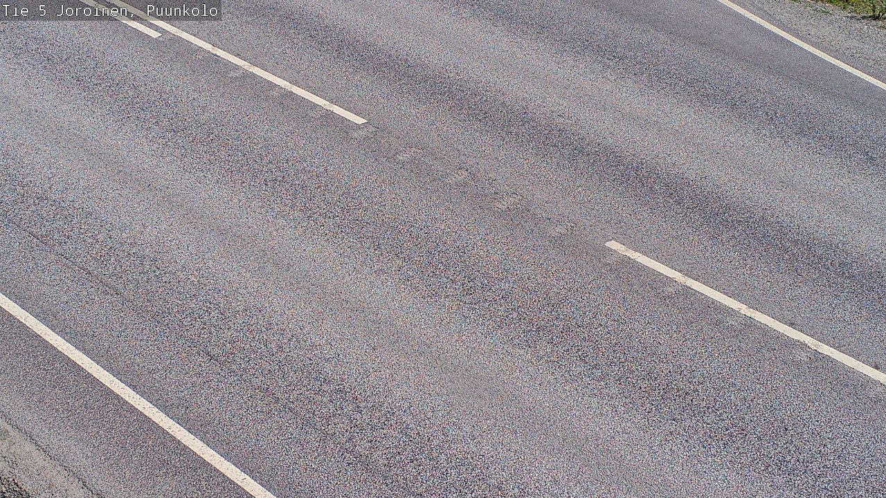 Weather Camera Image Road 5 Joroinen, Puunkolo, Joroinen, Pohjois-Savo