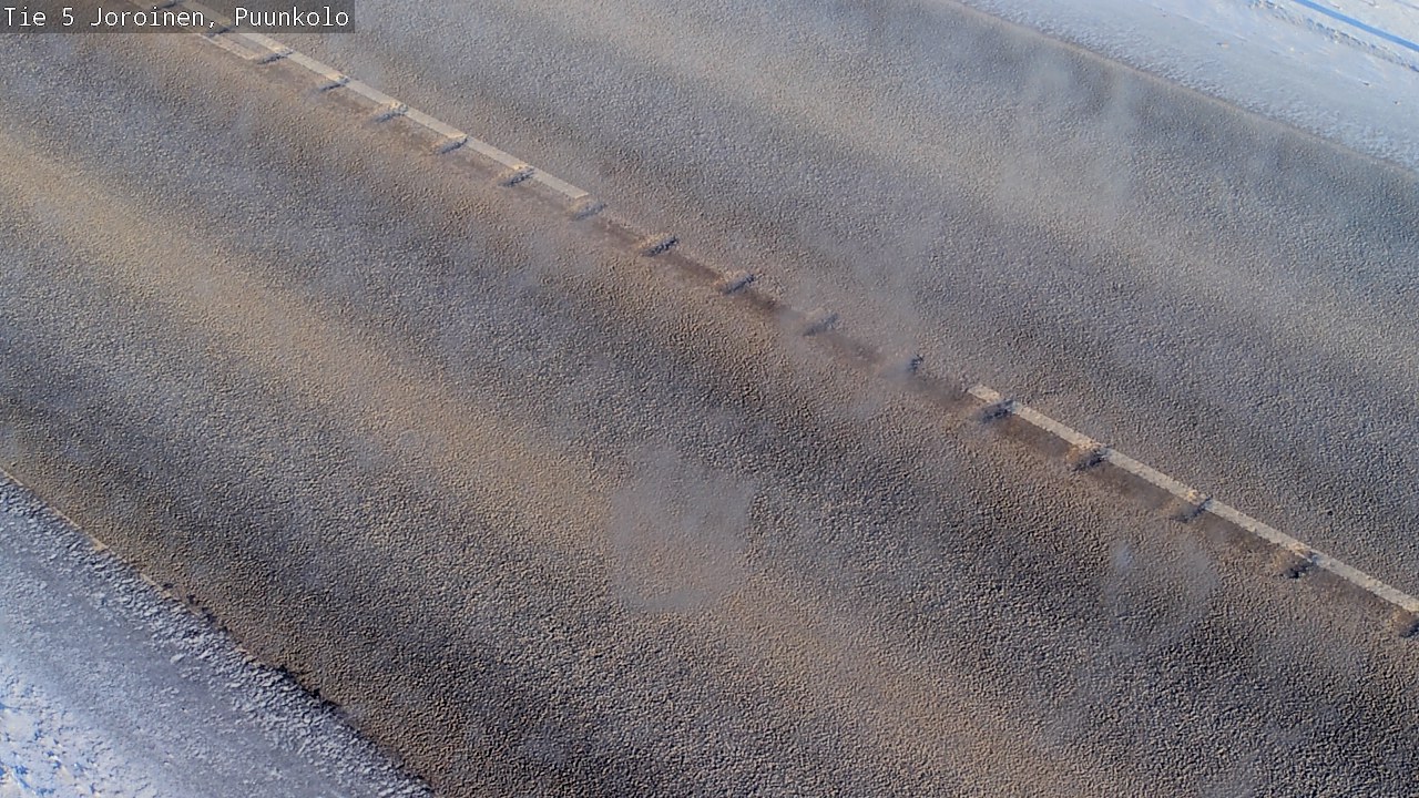 Weather Camera Image Väg 5 Joirois, Puunkolo, Joroinen, Pohjois-Savo