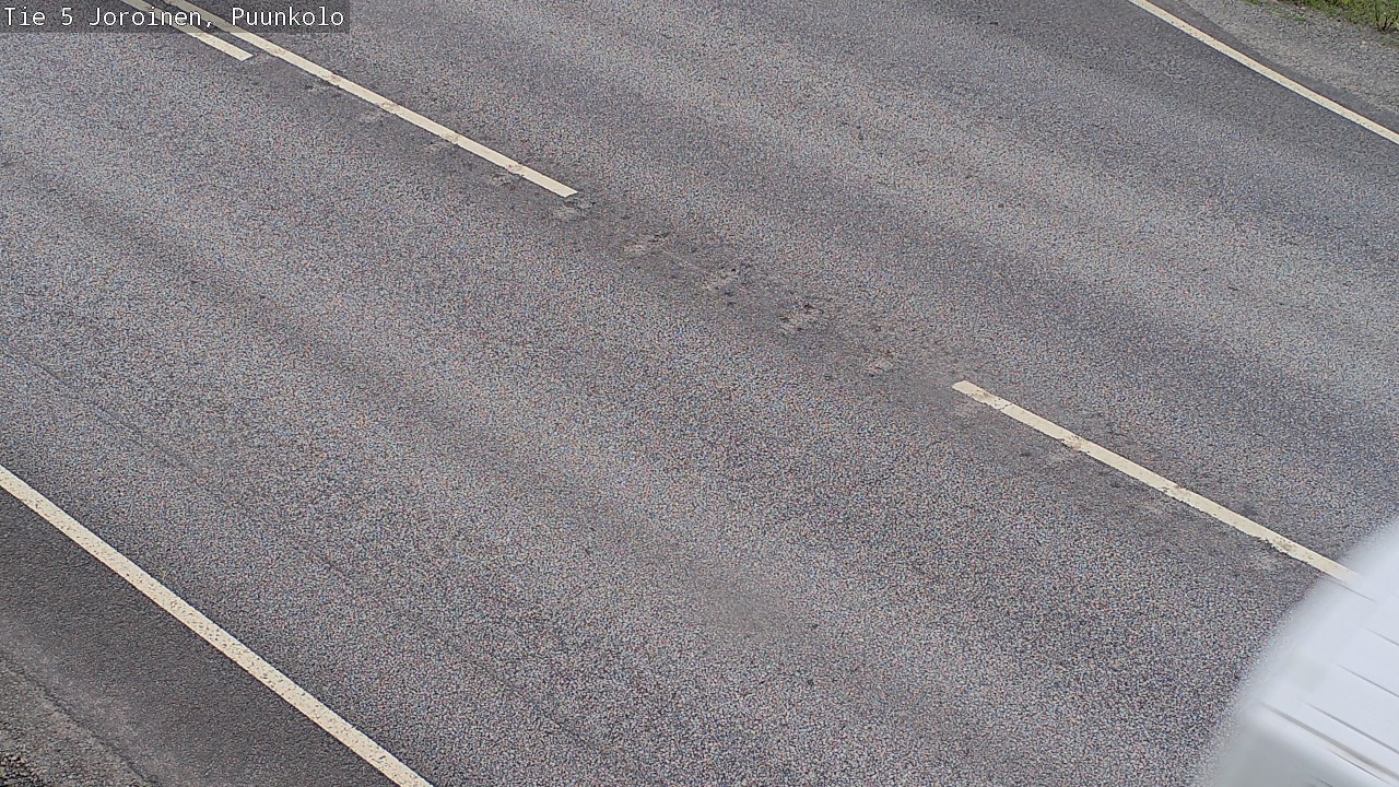 Weather Camera Image Road 5 Joroinen, Puunkolo, Joroinen, Pohjois-Savo