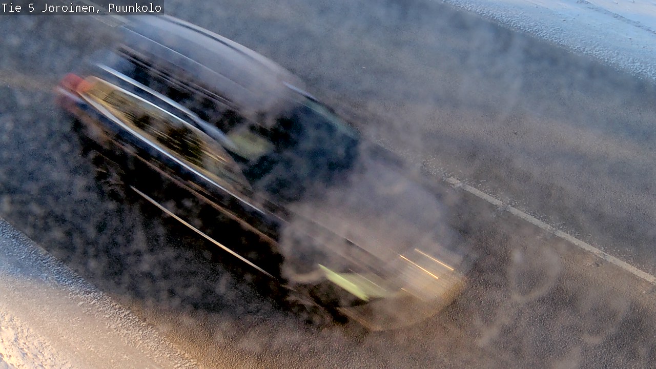 Weather Camera Image Väg 5 Joirois, Puunkolo, Joroinen, Pohjois-Savo