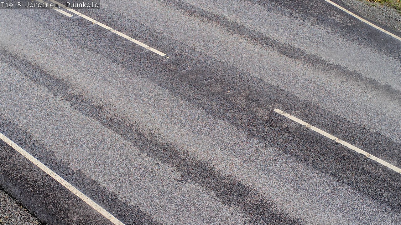 Weather Camera Image Road 5 Joroinen, Puunkolo, Joroinen, Pohjois-Savo