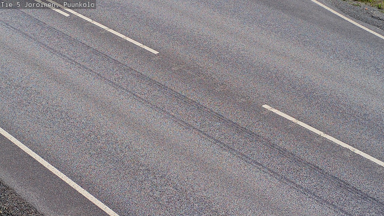 Weather Camera Image Väg 5 Joirois, Puunkolo, Joroinen, Pohjois-Savo