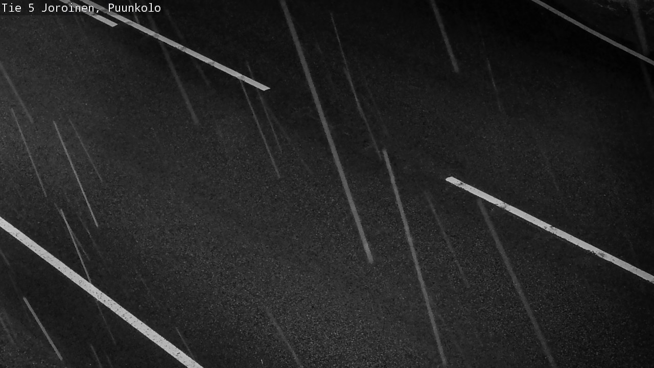 Weather Camera Image Väg 5 Joirois, Puunkolo, Joroinen, Pohjois-Savo