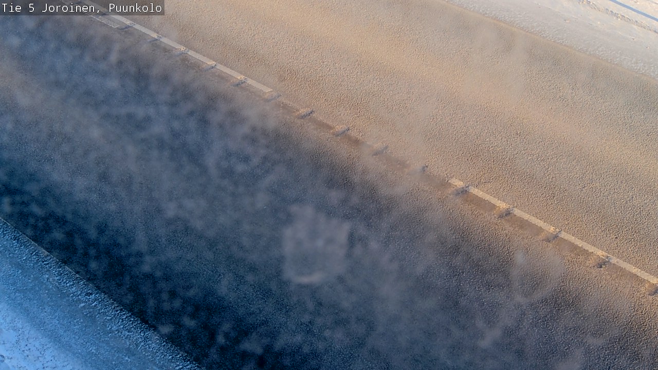 Weather Camera Image Väg 5 Joirois, Puunkolo, Joroinen, Pohjois-Savo