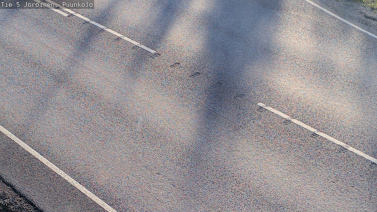 Weather Camera Image Road 5 Joroinen, Puunkolo, Joroinen, Pohjois-Savo