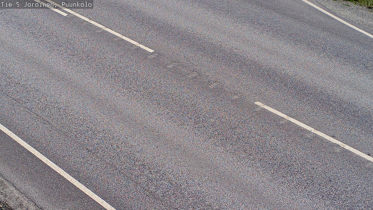 Weather Camera Image Road 5 Joroinen, Puunkolo, Joroinen, Pohjois-Savo