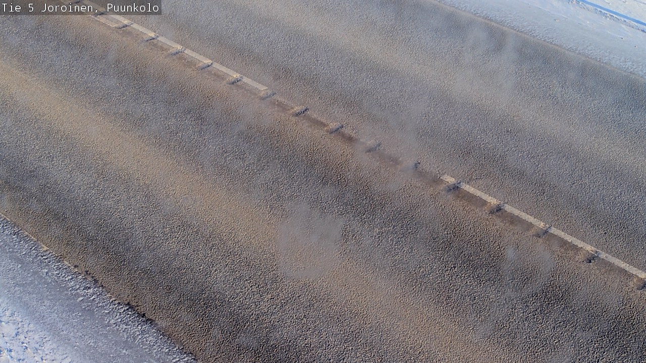 Weather Camera Image Väg 5 Joirois, Puunkolo, Joroinen, Pohjois-Savo