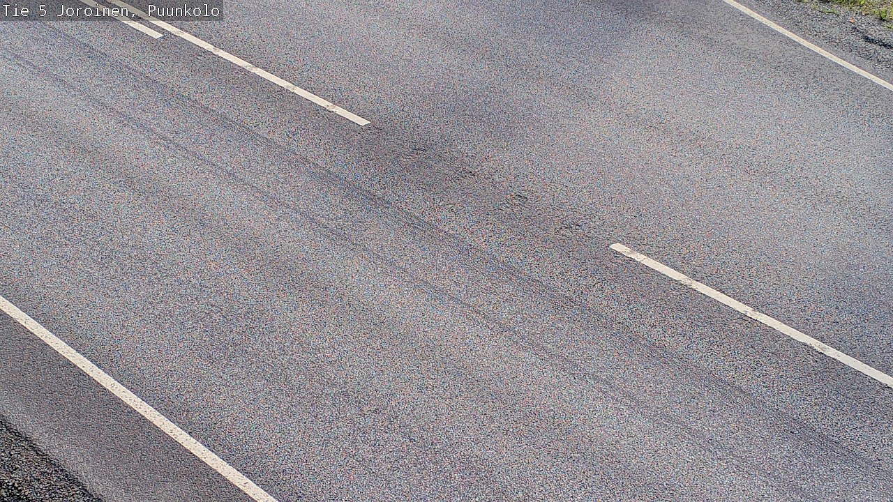 Weather Camera Image Väg 5 Joirois, Puunkolo, Joroinen, Pohjois-Savo