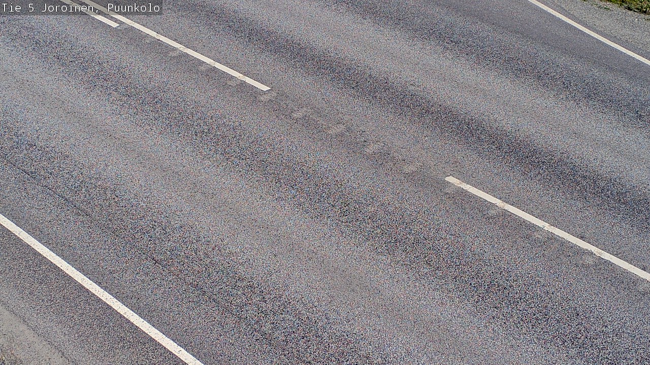 Weather Camera Image Road 5 Joroinen, Puunkolo, Joroinen, Pohjois-Savo