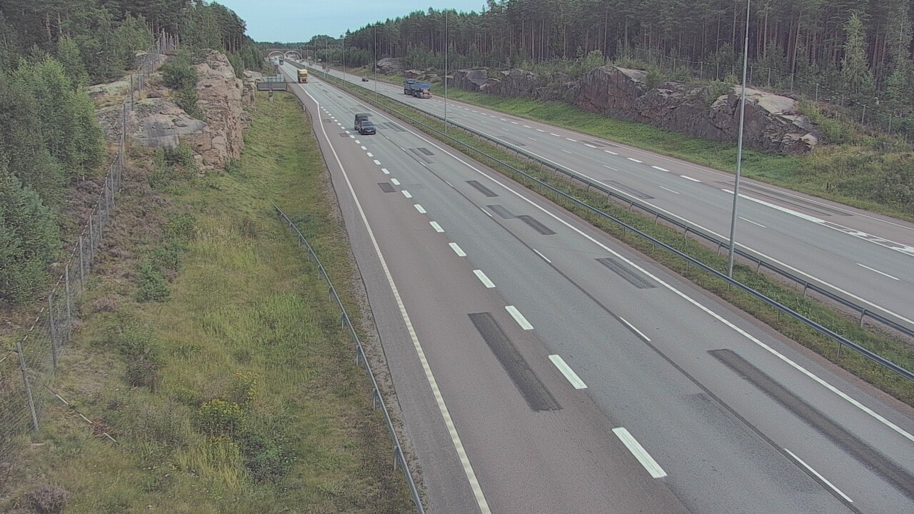 Weather Camera Image Väg 7 Pyttis Markkinamäki, öst, Pyhtää, Kymenlaakso