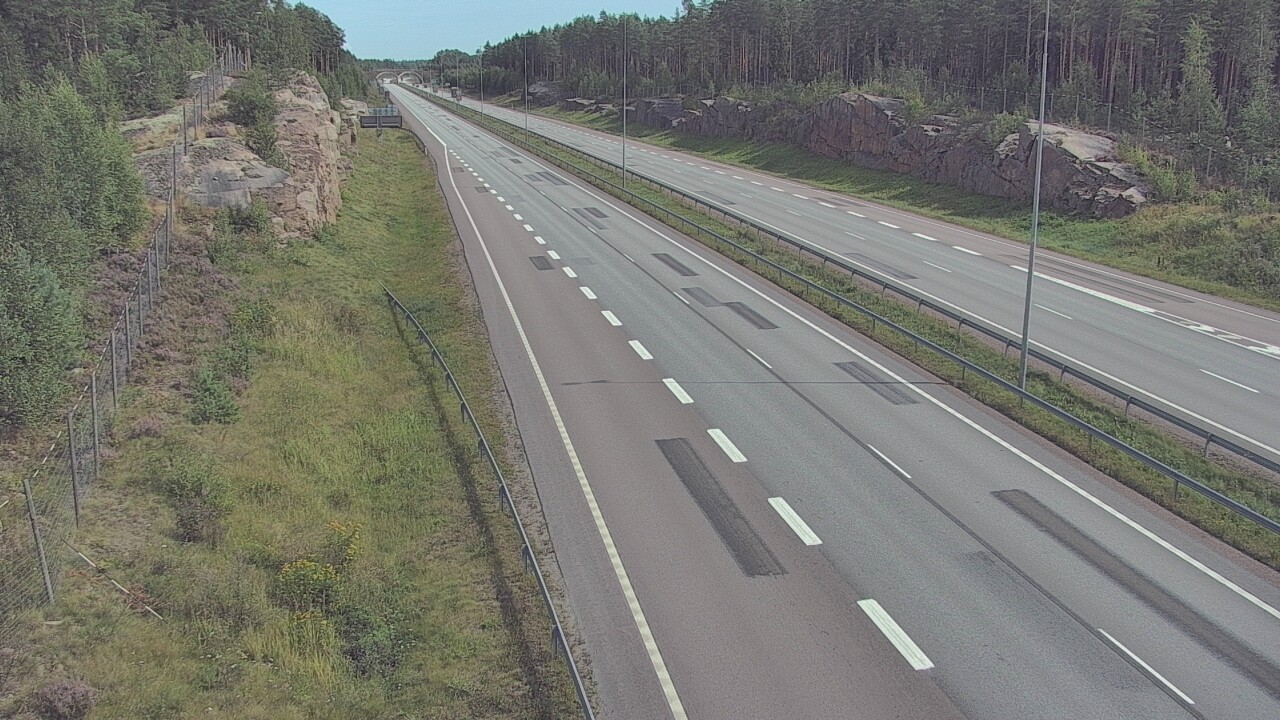 Weather Camera Image Väg 7 Pyttis Markkinamäki, öst, Pyhtää, Kymenlaakso