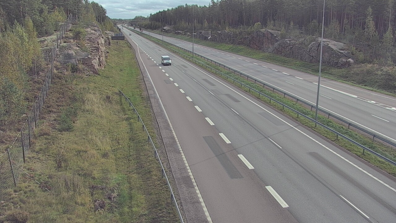 Weather Camera Image Väg 7 Pyttis Markkinamäki, öst, Pyhtää, Kymenlaakso