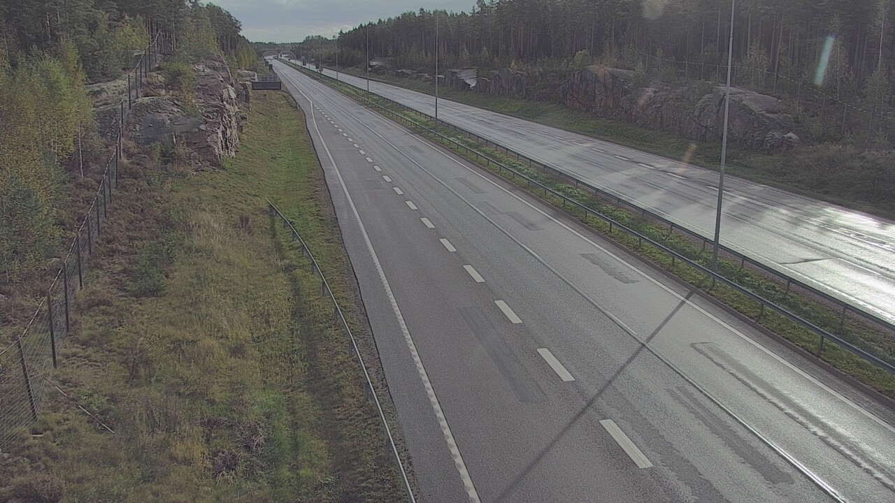 Weather Camera Image Väg 7 Pyttis Markkinamäki, öst, Pyhtää, Kymenlaakso