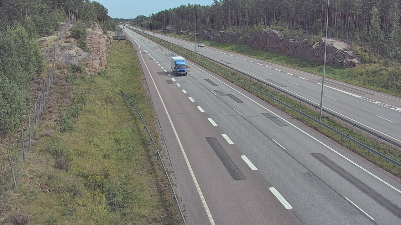 Weather Camera Image Väg 7 Pyttis Markkinamäki, öst, Pyhtää, Kymenlaakso