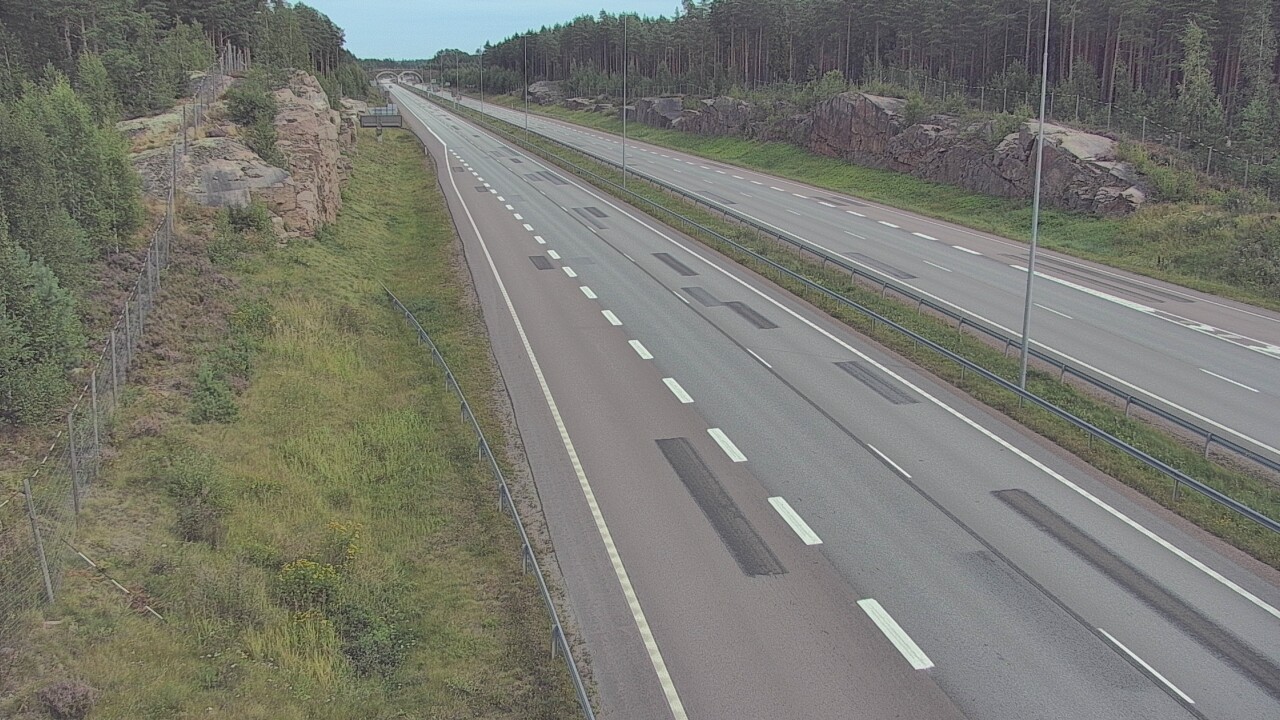 Weather Camera Image Väg 7 Pyttis Markkinamäki, öst, Pyhtää, Kymenlaakso