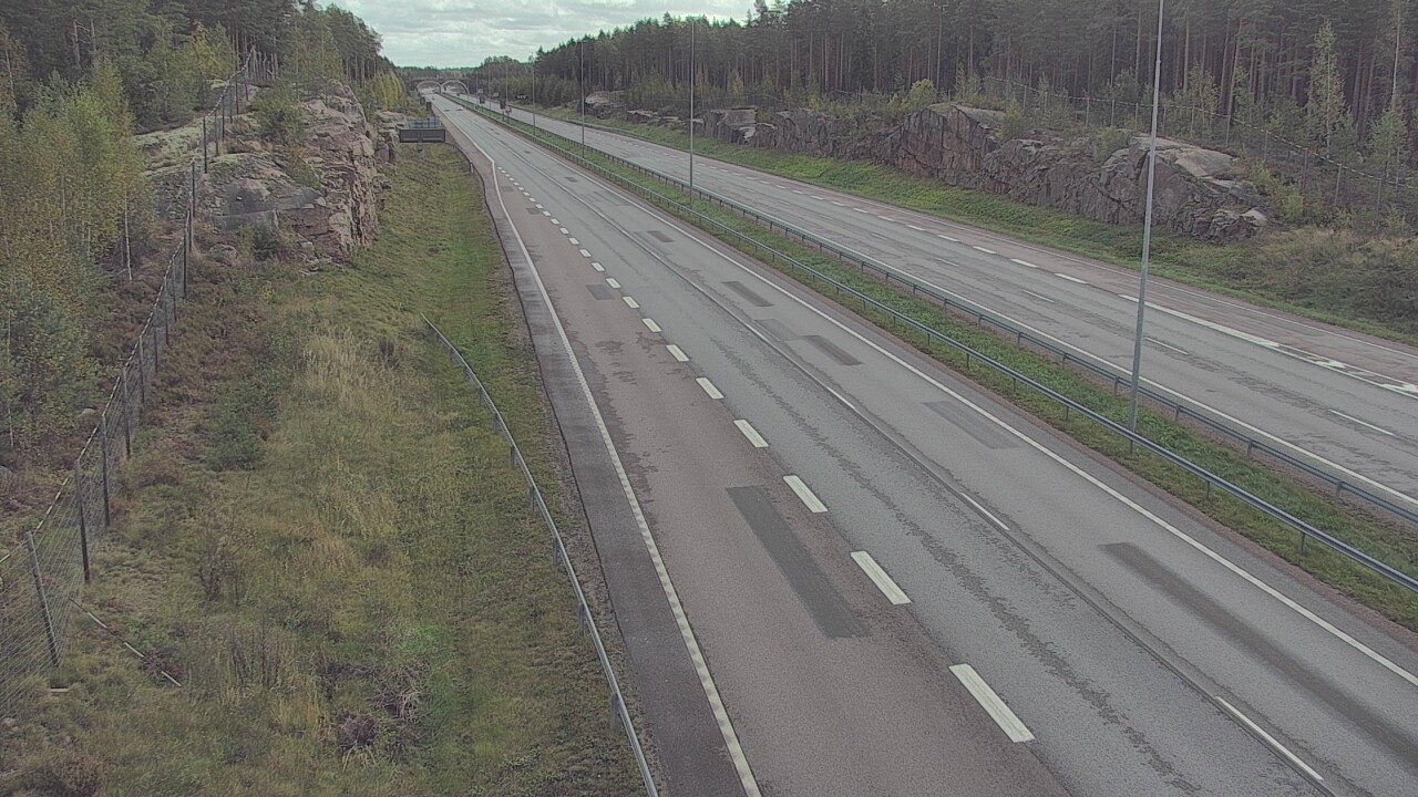 Weather Camera Image Väg 7 Pyttis Markkinamäki, öst, Pyhtää, Kymenlaakso