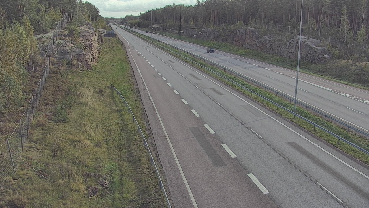 Weather Camera Image Väg 7 Pyttis Markkinamäki, öst, Pyhtää, Kymenlaakso